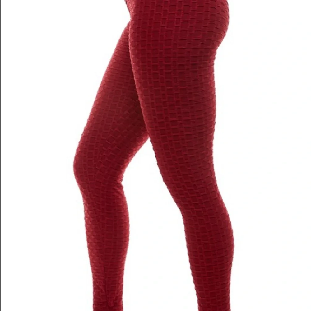 Textured Pattern Leggings - Picture 4 of 5
